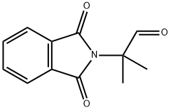 2-(1,3-二氧代异吲哚啉-2-基)-2-甲基丙醛,15379-23-4,结构式