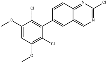 2-chloro-6-(2,6-dichloro-3,5-dimethoxyphenyl)quinazoline