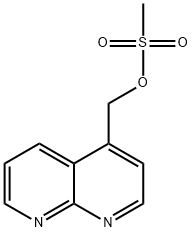 (1,8-naphthyridin-4-yl)methyl methanesulfonate|