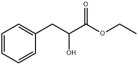 ethyl 2-hydroxy-3-phenylpropanoate 化学構造式
