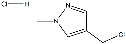 4-(Chloromethyl)-1-methylpyrazole Hydrochloride Struktur