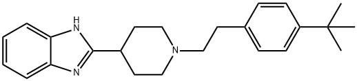 2-(1-(4-(tert-butyl)phenethyl)piperidin-4-yl)-1H-benzo[d]imidazole(WXG01185) Structure