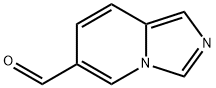 imidazo[1,5-a]pyridine-6-carbaldehyde 化学構造式