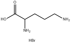 DL-ORNITHINE HYDROBROMIDE Structure