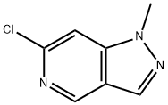 6-Chloro-1-methyl-1H-pyrazolo[4,3-c]pyridine Struktur