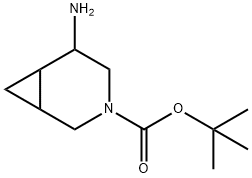 3-Boc-5-amino-3-aza-bicyclo[4.1.0]heptane Structure