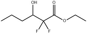 Ethyl2,2-difluoro-3-hydroxyhexanoate 化学構造式