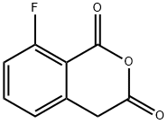 8-FLUORO-1H-2-BENZOPYRAN-1,3(4H)-DIONE, 156590-24-8, 结构式