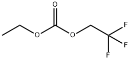 炭酸エチル2,2,2-トリフルオロエチル 化学構造式