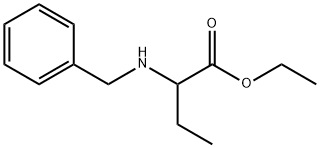 ethyl 2-(benzylamino)butanoate Structure