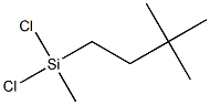 3,3-Dimethylbutyl Methyl Dichlorosilane Structure