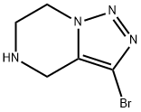 3-bromo-4,5,6,7-tetrahydro-[1,2,3]triazolo[1,5-a]pyrazine|