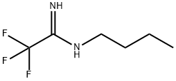 N-Butyl-2,2,2-trifluoroacetimidamide Structure