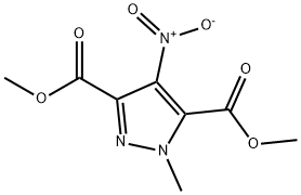 Dimethyl 1-methyl-4-nitro-1H-pyrazole-3,5-dicarboxylate,159427-78-8,结构式