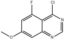 4-氯-5-氟-7-甲氧基喹唑啉,1600511-86-1,结构式