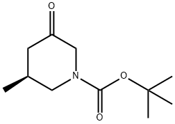(S)3-甲基-5-哌啶酮-1-甲酸叔丁基酯,1601475-89-1,结构式