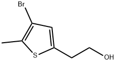 2-Thiopheneethanol, 4-bromo-5-methyl- Structure