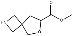 6-Oxa-2-azaspiro[3.4]octane-7-carboxylic acid methyl ester Structure