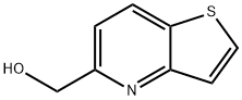チエノ[3,2-B]ピリジン-5-イルメタノール 化学構造式