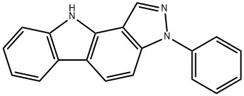 PYRAZOLO[4,3-A]CARBAZOLE, 3,10-DIHYDRO-3-PHENYL-,1613406-18-0,结构式