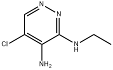 5-chloro-N3-ethylpyridazine-3,4-diamine Structure