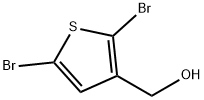 (2,5-Dibromothiophen-3-yl)methanol Struktur