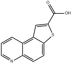 Thieno[3,2-f]quinoline-2-carboxylic acid Struktur