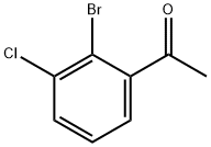 1-(2-bromo-3-chlorophenyl)ethanone,161957-60-4,结构式