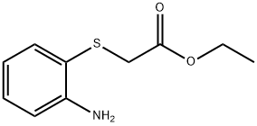 ethyl 2-(2-aminophenylthio)acetate Structure