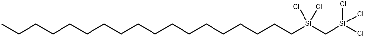 1,1,1,3,3-五氯-1,3-二硅杂二十一烷, 1621184-16-4, 结构式