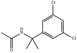 N-(2-(3,5-dichlorophenyl)propan-2-yl)acetamide Structure