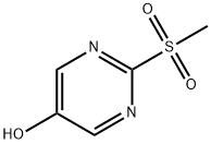 2-(Methylsulfonyl)pyrimidin-5-ol Struktur