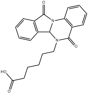 6-(5,11-dioxoisoindolo[2,1-a]quinazolin-6(5H,6aH,11H)-yl)hexanoic acid|