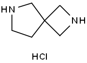 2,6-diazaspiro[3.4]octane dihydrochloride Structure