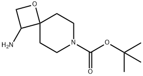 3-AMINO-7-BOC-1-OXA-7-AZASPIRO[3.5]NONANE, 1638759-39-3, 结构式