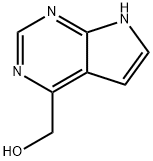 7H-PYRROLO[2,3-D]PYRIMIDIN-4-YLMETHAL 结构式