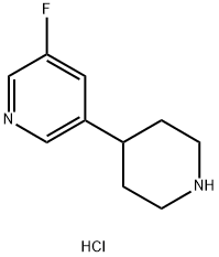 3-Fluoro-5-(piperidin-4-yl)pyridine dihydrochloride|1638968-09-8