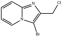 3-Bromo-2-chloromethyl-imidazo[1,2-a]pyridine Struktur