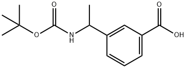 165949-84-8 3-(1-((叔丁氧基羰基)氨基)乙基)苯甲酸