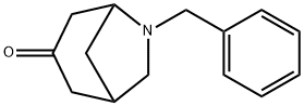 6-benzyl-6-azabicyclo[3.2.1]octan-3-one Structure