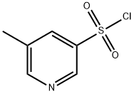 5-methylpyridine-3-sulfonyl chloride Struktur