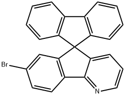 7'-brmomspiro[fluorene-9,5'-indeno[1,2-b]pyridine]|