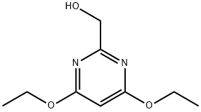 4,6-DIETHOXY-2-PYRIMIDINEMETHANOL 结构式