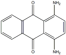 1,4-Diaminoanthraquinone 结构式