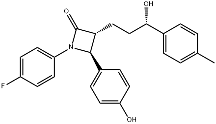 (3R,4S)-1-(4-fluorophenyl)-3-((S)-3-hydroxy-3-(p-tolyl)propyl)-4-(4-hydroxyphenyl)azetidin-2-one|依折麦布杂质I