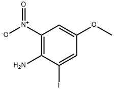 2-Iodo-4-methoxy-6-nitro-phenylamine Structure