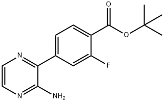 Tert-Butyl 4-(3-Aminopyrazin-2-Yl)-2-Fluorobenzoate|