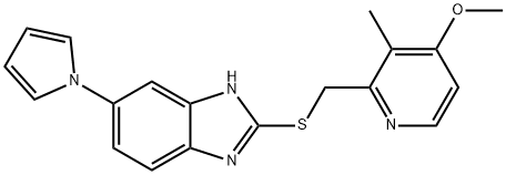 2-[[(4-Methoxy-3-methyl-2-pyridinyl)methyl]thio]-6-(1H-pyrrol-1-yl)-1H-benzimidazole