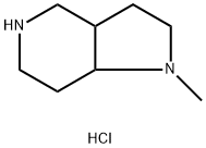 1-methyl-octahydro-1H-pyrrolo[3,2-c]pyridine dihydrochloride Structure