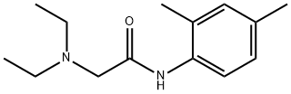 2-(DIETHYLAMINO)-N-(2,4-DIMETHYLPHENYL)ACETAMIDE 化学構造式